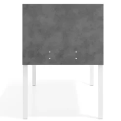 Separador para mesa individual lateral fijo en melamina