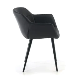 Silla confidente Anne, 4 patas Ecopiel