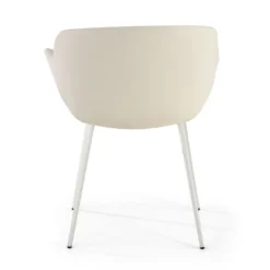 Silla confidente Anne, 4 patas Ecopiel