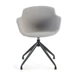 Silla confidente Ivonne Giratoria Asiento Tapizado