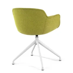 Silla confidente Ivonne Giratoria Asiento Tapizado