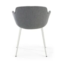 Silla confidente Ivonne, Patas, Estructura metálica, Tapizada