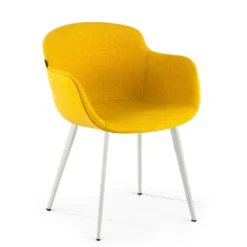 Silla confidente Ivonne, Patas, Estructura metálica, Tapizada