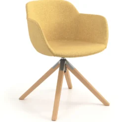 Silla confidente Ivonne Patas Madera Tapizado