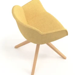 Silla confidente Ivonne Patas Madera Tapizado