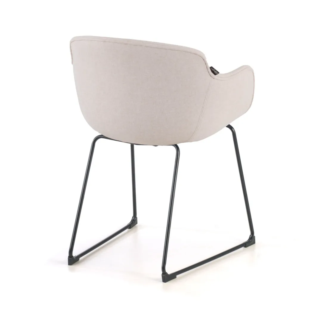 Silla confidente Ivonne patín Asiento Tapizado