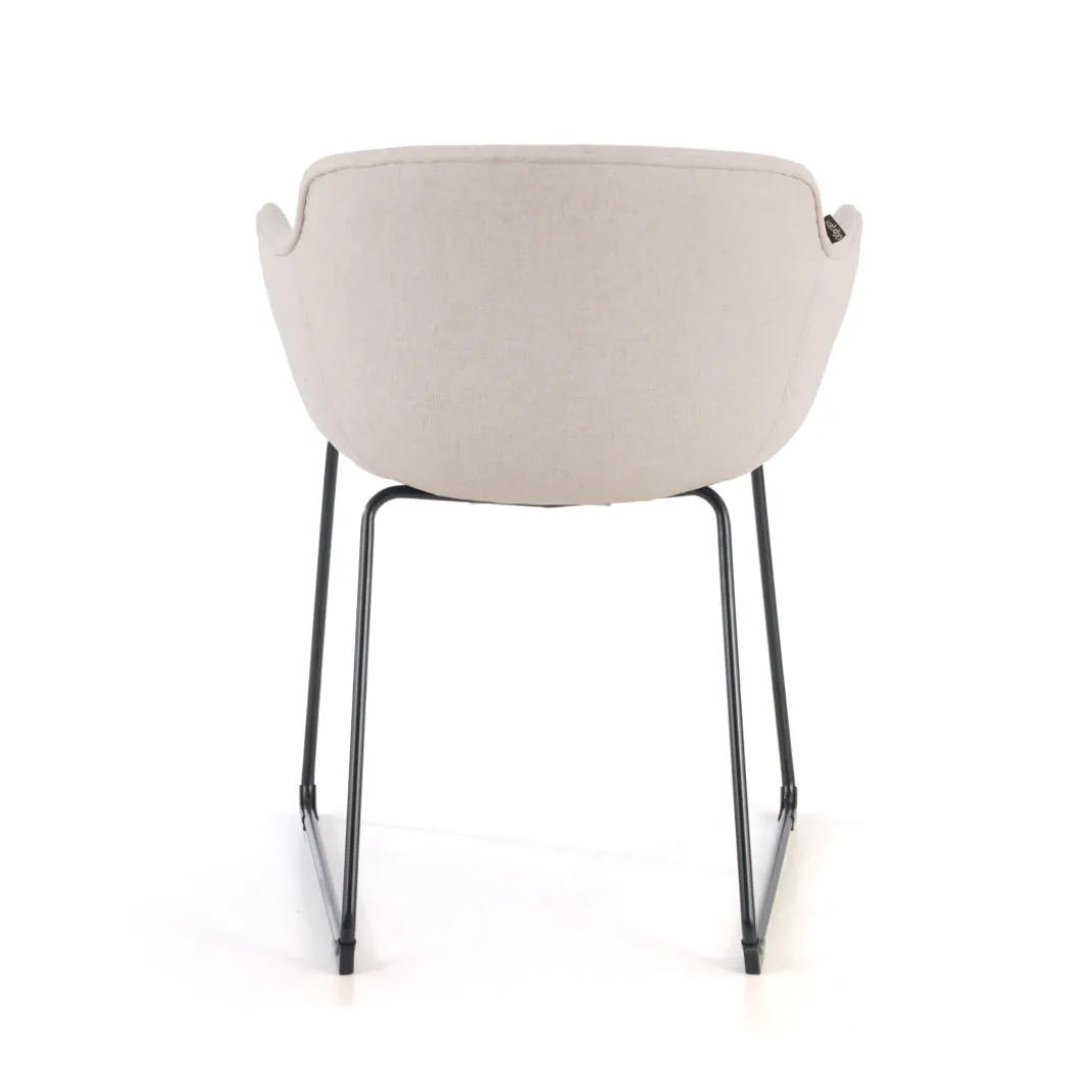 Silla confidente Ivonne patín Asiento Tapizado