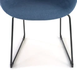 Silla confidente Ivonne patín Asiento Tapizado
