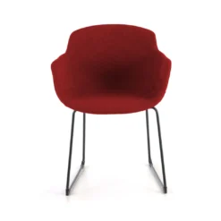 Silla confidente Ivonne patín Asiento Tapizado
