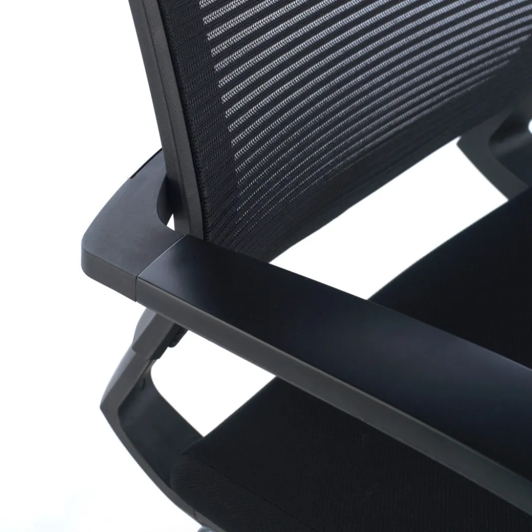 Silla Confidente Maya estructura patin red