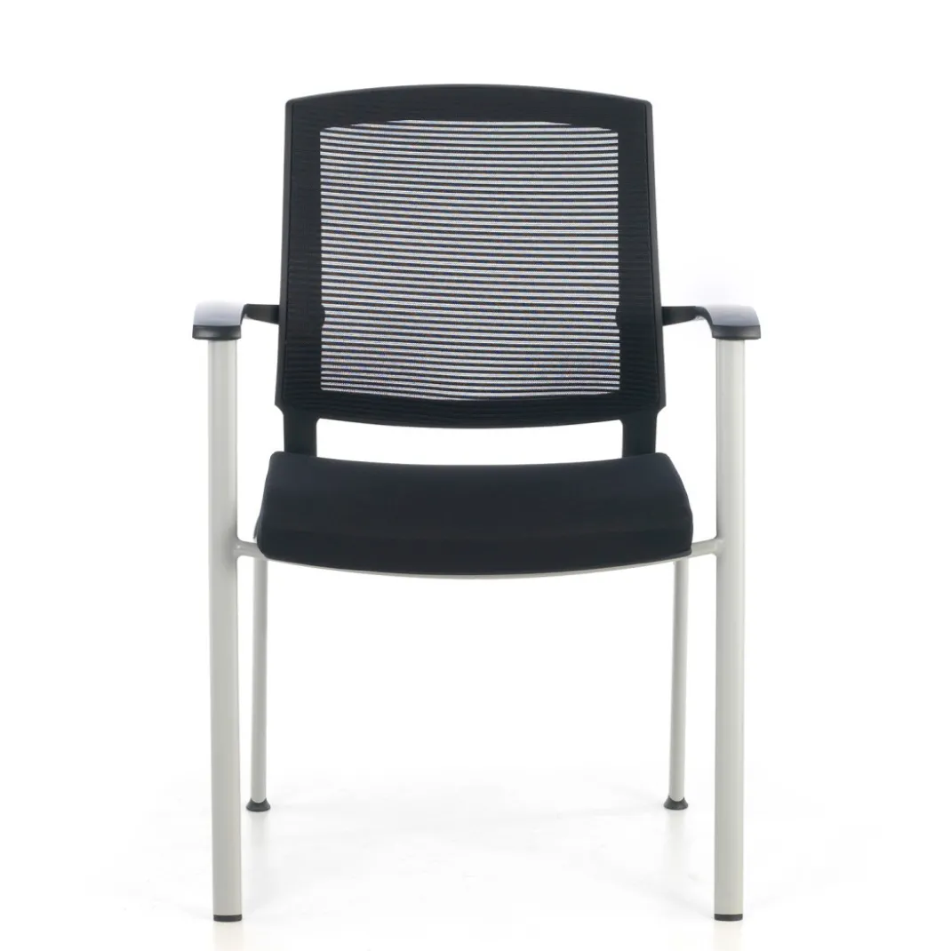 Silla Confidente Maya estructura patin red