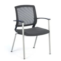 Silla Confidente Maya estructura patin red