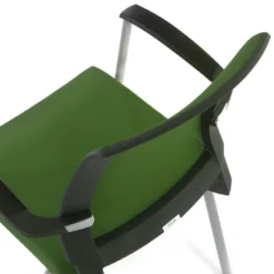 Silla Confidente Maya estructura patin red