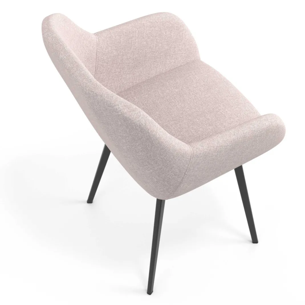 Silla Confidente Moon Estructura 4 patas