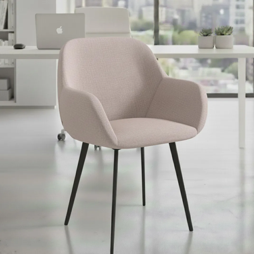 Silla Confidente Moon Estructura 4 patas