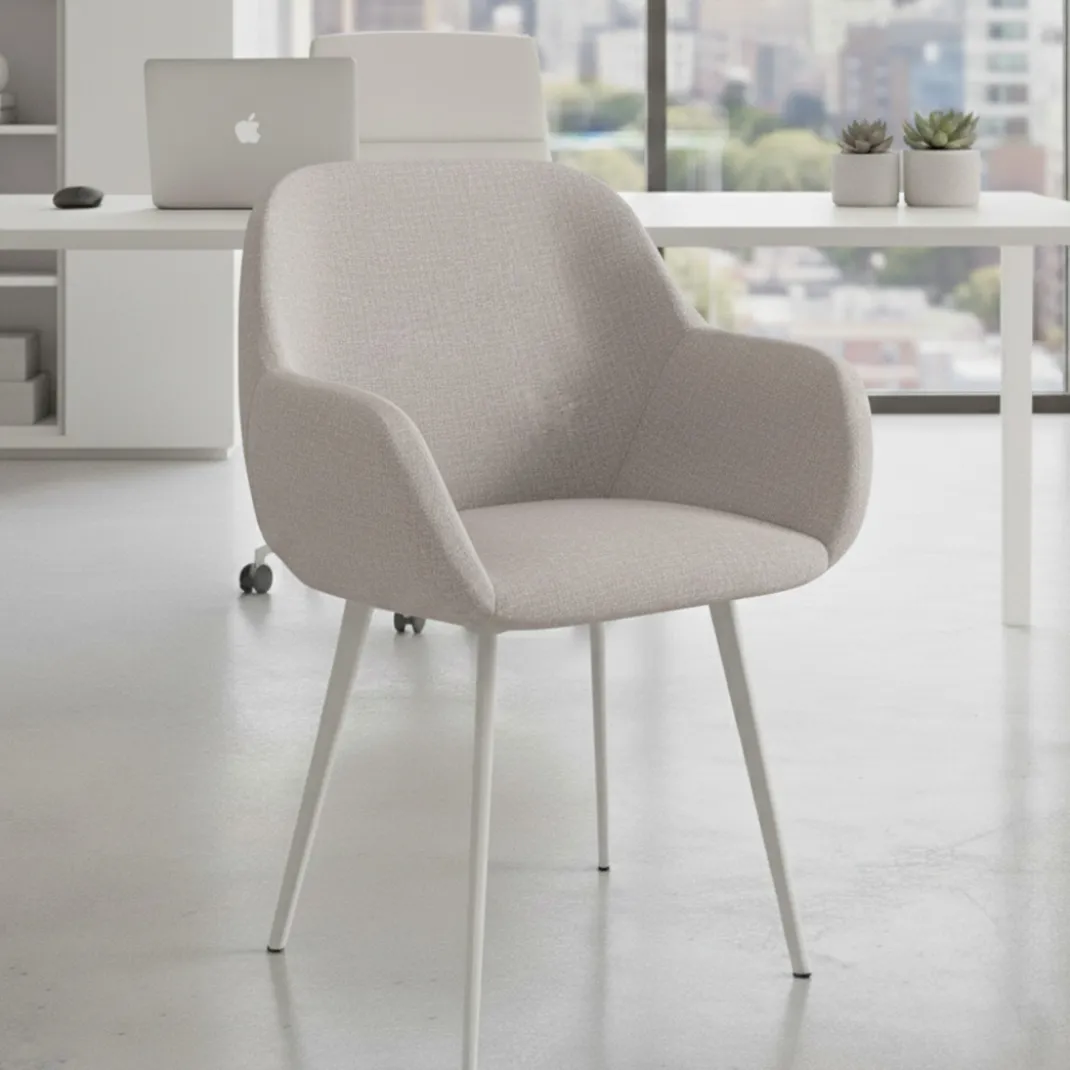 Silla Confidente Moon Estructura 4 patas