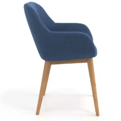 Silla confidente Moon 4 patas madera maciza