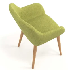 Silla confidente Moon 4 patas madera maciza
