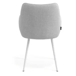 Silla confidente tapizada Gala, estructura 4 patas