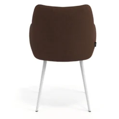 Silla confidente tapizada Gala, estructura 4 patas