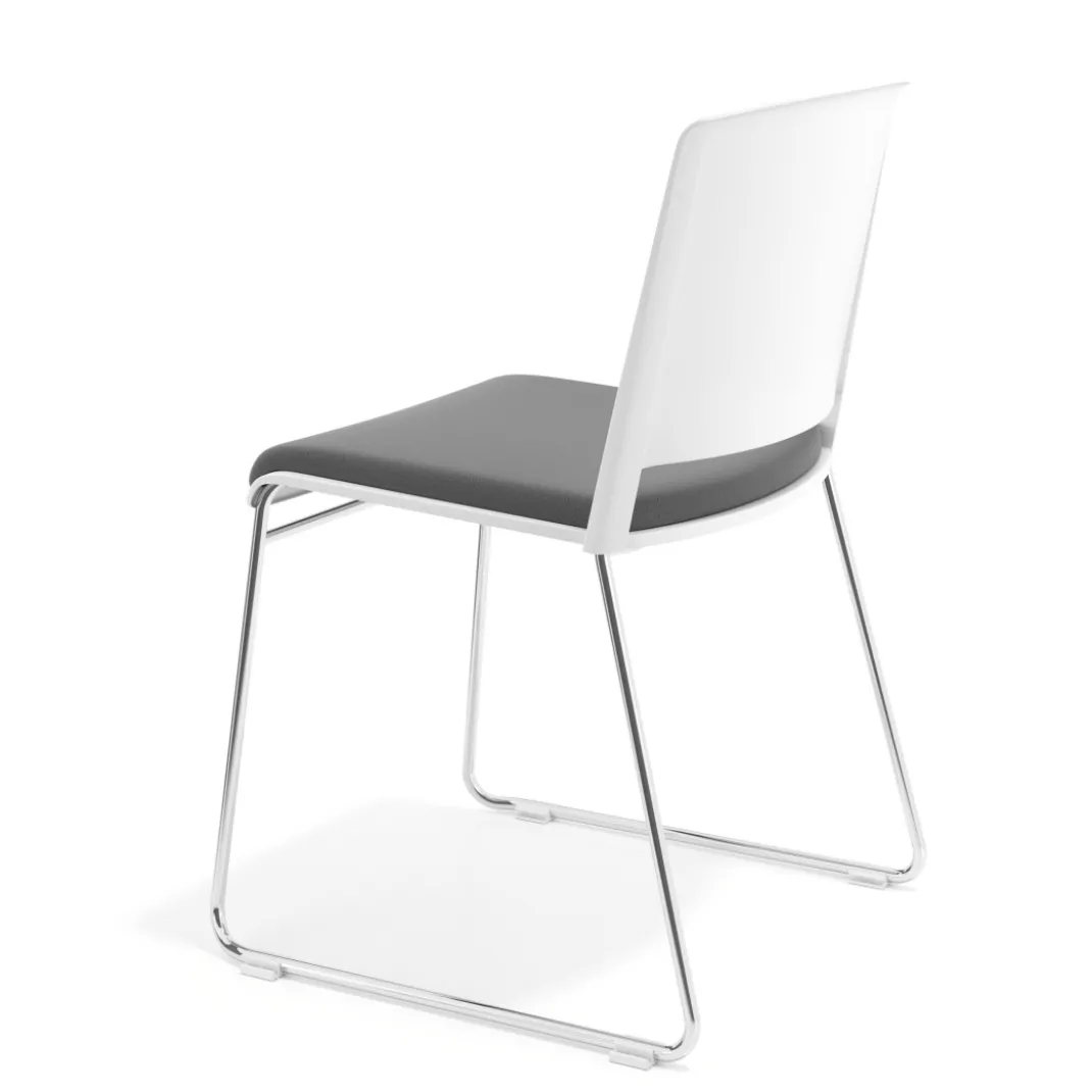 Silla Confidente tapizada Lotus