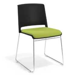 Silla Confidente tapizada Lotus