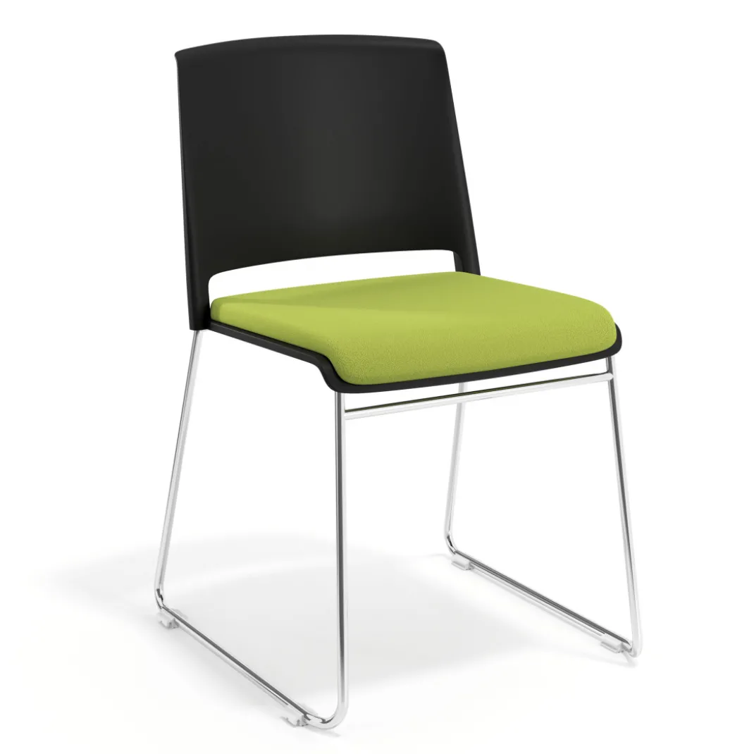 Silla Confidente tapizada Lotus