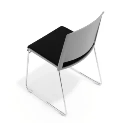 Silla Confidente tapizada Lotus
