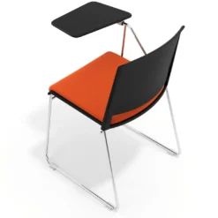 Silla con pala tapizada Lotus