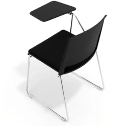 Silla con pala tapizada Lotus