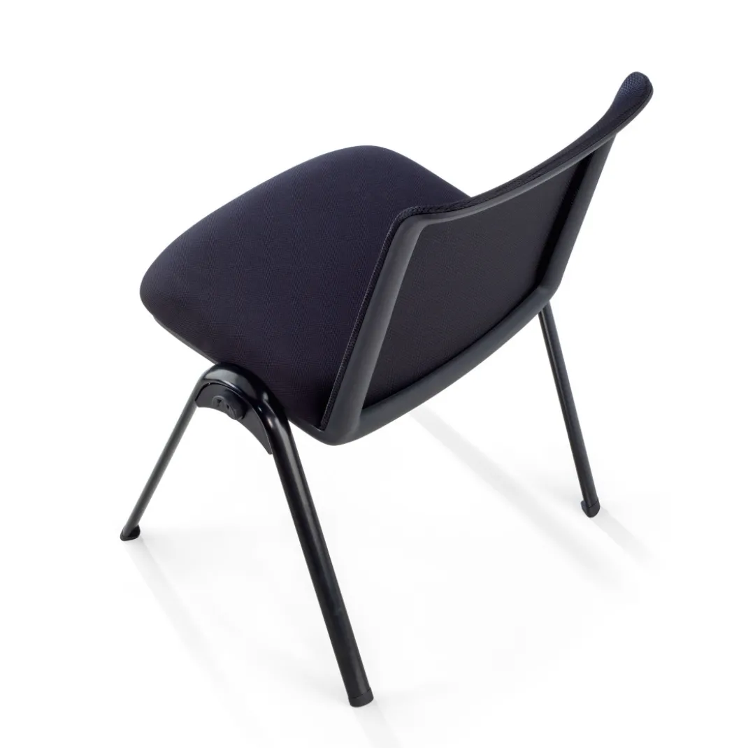 Silla de conferencias Versa, respaldo de red, apilable