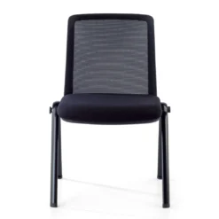 Silla de conferencias Versa, respaldo de red, apilable
