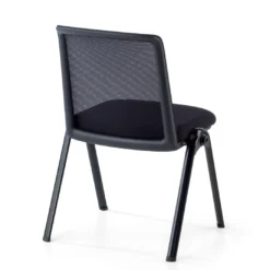 Silla de conferencias Versa, respaldo de red, apilable