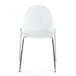 Silla de confidente Flow, 4 patas, estructura acero, apilable