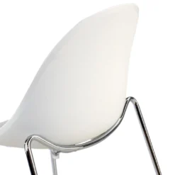 Silla de confidente Flow, 4 patas, estructura acero, apilable