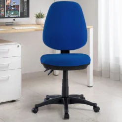 Silla de escritorio en tela Eco, mecanismo asyncron