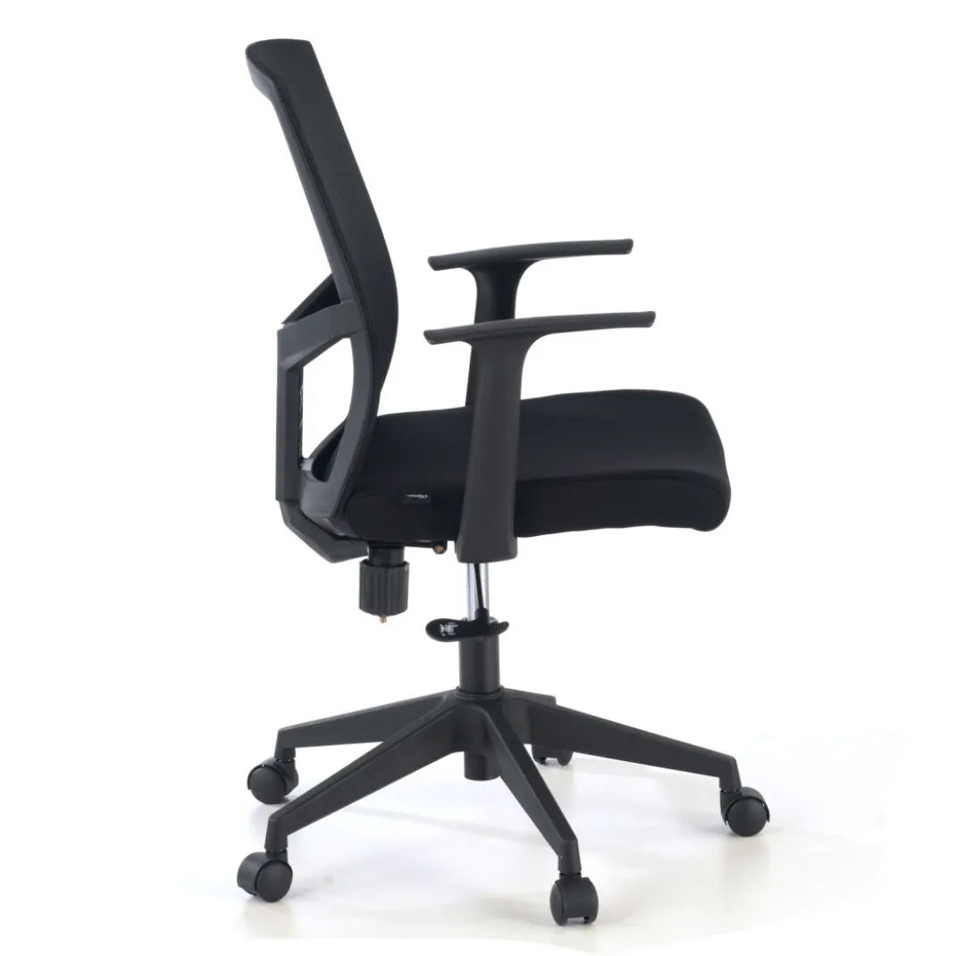 Silla de escritorio giratoria Star, red