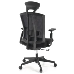 Silla de oficina Baron, reposacabezas, brazos 3D, red