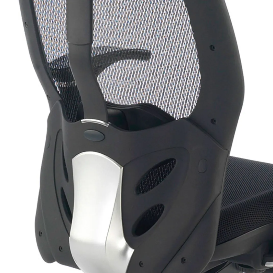 Silla de oficina ergonómica Madonna con reposacabezas