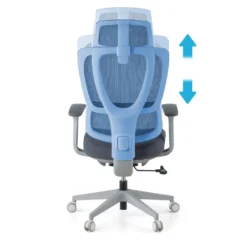 Silla de oficina Motion, reposacabezas, brazos 3D, red