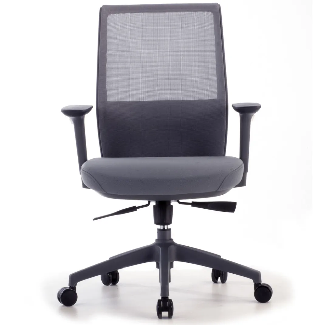 Silla de oficina Wind, respaldo ergonómico, brazos 3D, red