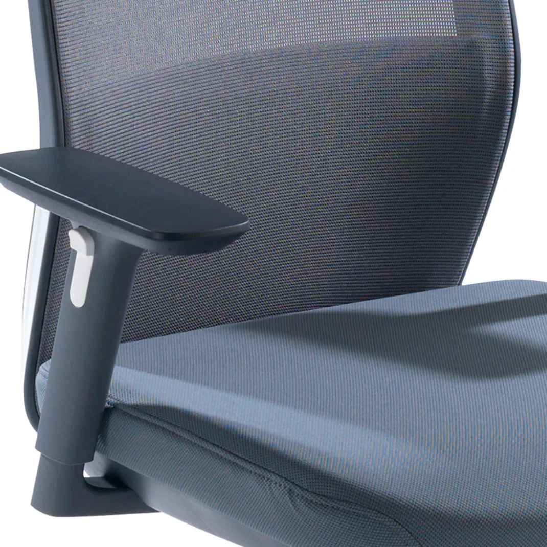 Silla de oficina Wind, respaldo ergonómico, brazos 3D, red