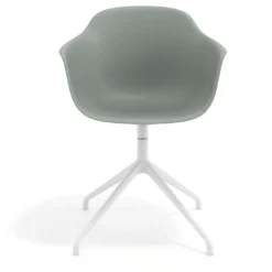 Silla de reuniones Elisa, base piramidal