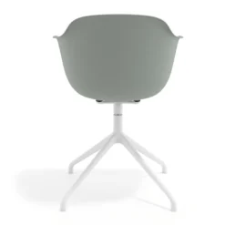 Silla de reuniones Elisa, base piramidal