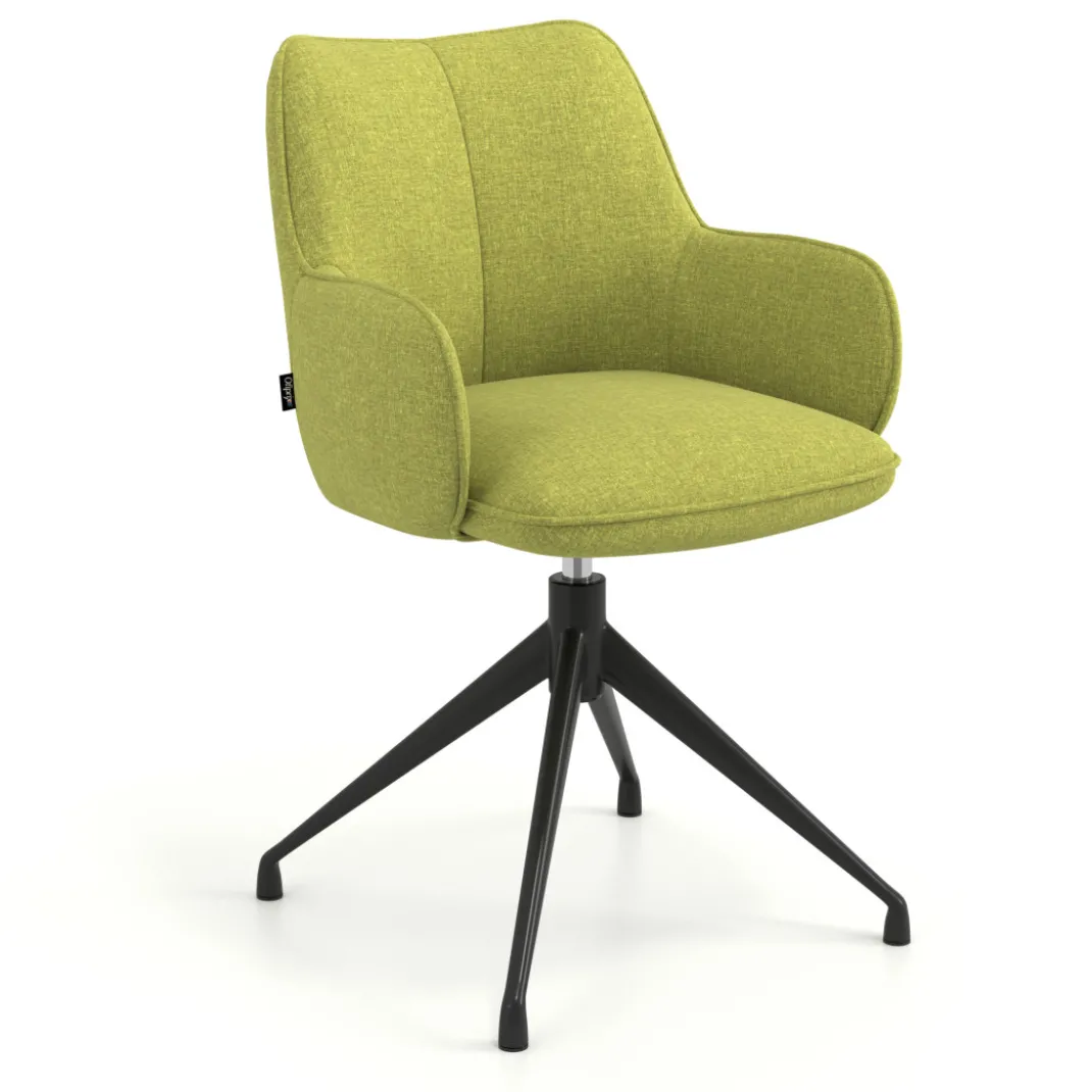 Silla de reuniones Gala, estructura giratoria