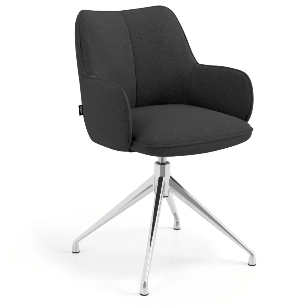 Silla de reuniones Gala, estructura giratoria