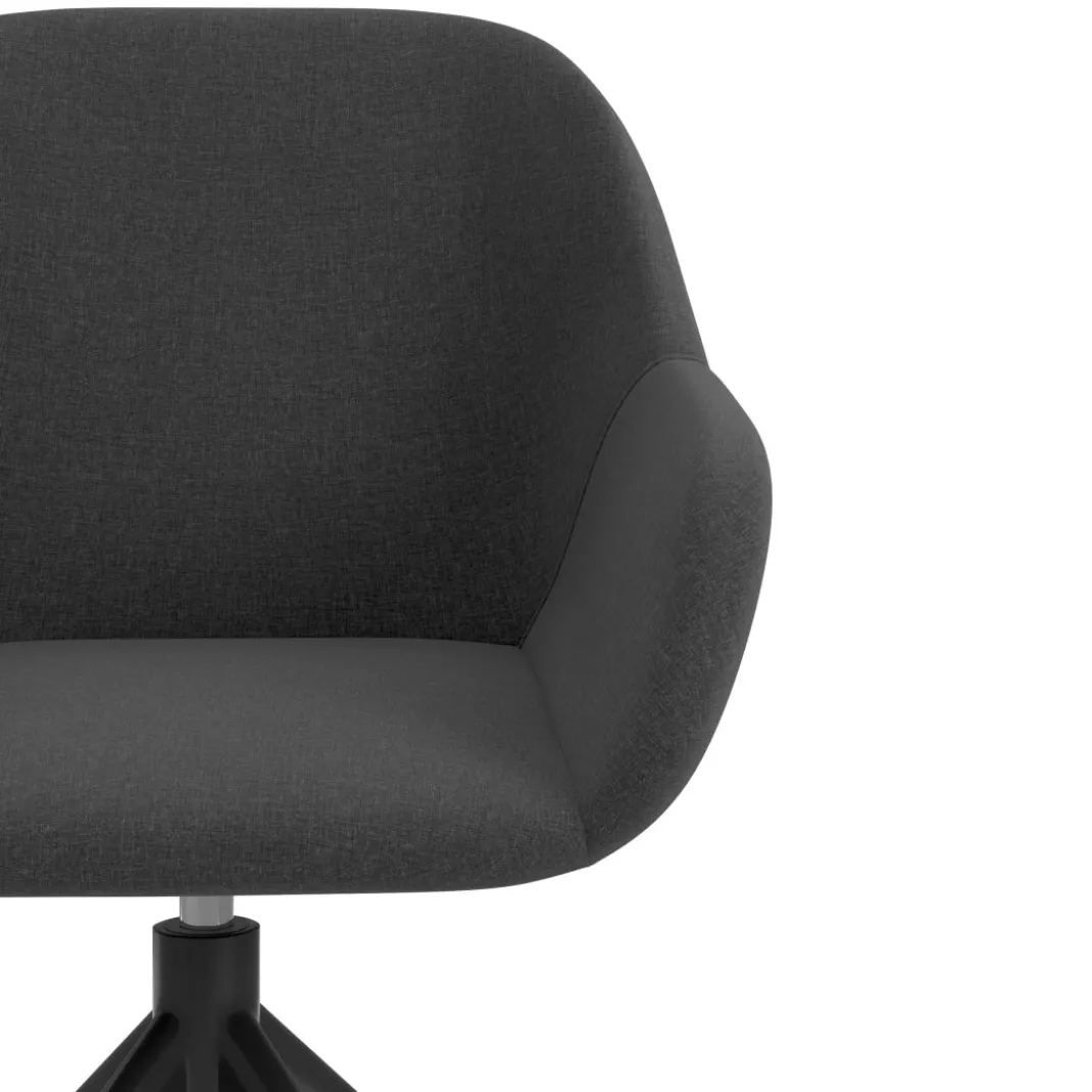 Silla de reuniones Moon Base de aluminio giratoria