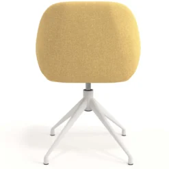 Silla de reuniones Moon Base de aluminio giratoria