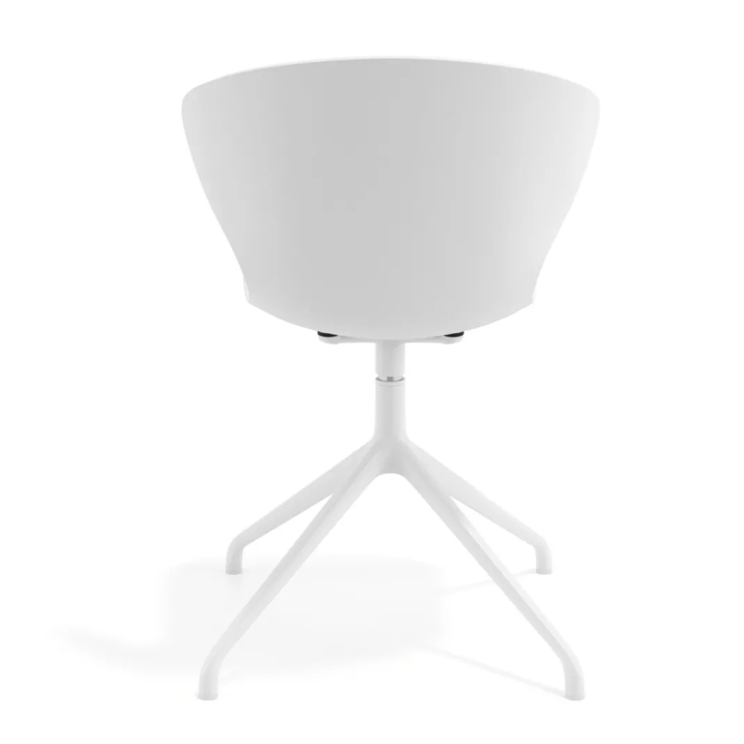 Silla de reuniones Wendy, base piramidal