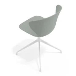 Silla de reuniones Wendy, base piramidal